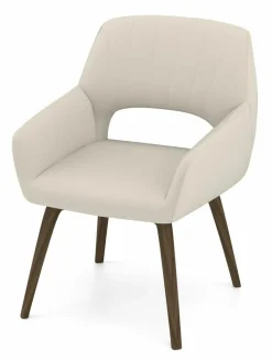 vito Armlehnenstuhl weiß