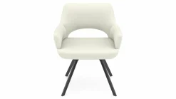 vito Armlehnenstuhl weiß