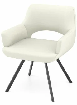 vito Armlehnenstuhl weiß