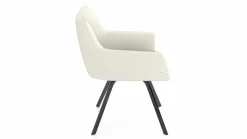 vito Armlehnenstuhl weiß