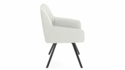 vito Armlehnenstuhl weiß