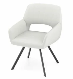 vito Armlehnenstuhl weiß
