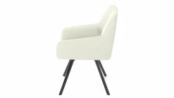 vito Armlehnenstuhl weiß