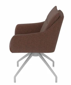 vito Armlehnpolsterstuhl rot