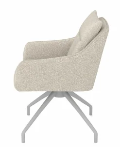 vito Armlehnpolsterstuhl beige