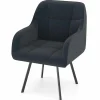 vito Armlehnstuhl blau