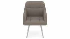 vito Armlehnstuhl braun