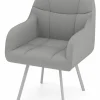 vito Armlehnstuhl grau