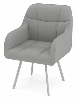 vito Armlehnstuhl grau