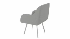 vito Armlehnstuhl grau