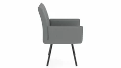 vito Armlehnstuhl grau