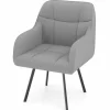 vito Armlehnstuhl grau