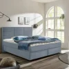 vito Boxspringbett blau