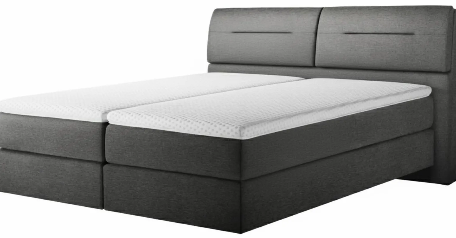 vito Boxspringbett grau
