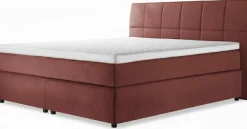 vito Boxspringbett rot