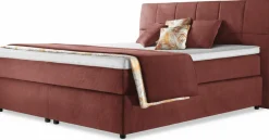 vito Boxspringbett rot
