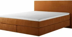 vito Boxspringbett rot