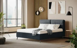 vito Designbett schwarzblau