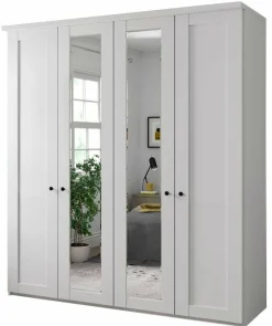 vito Drehtürenschrank weiß