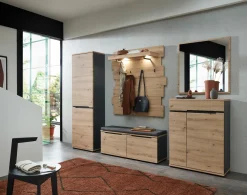 vito Garderobenpaneel braun