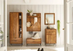 vito Garderobenpaneel braun