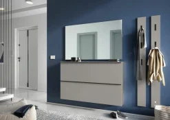 vito Garderobenpaneel grau