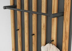 vito Garderobenpaneel graubraun