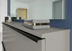 vito Hängeschuhschrank grau