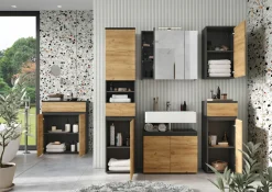 vito Hochschrank graubraun