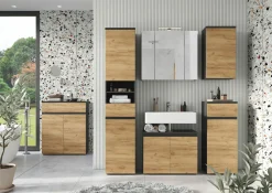 vito Hochschrank graubraun