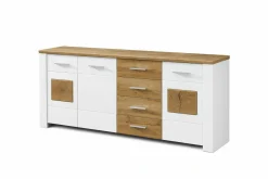 vito Kommode weißbraun