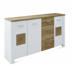 vito Kommode weißbraun