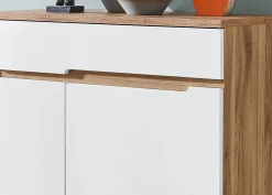 vito Kommode weißbraun