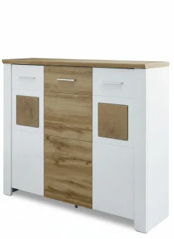 vito Kommode weißbraun
