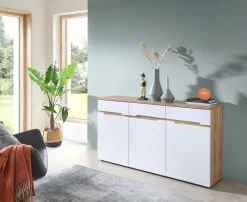 vito Kommode weißbraun