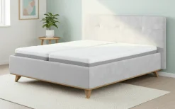 vito Polsterbett grau