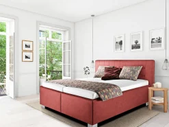 vito Polsterbett rot