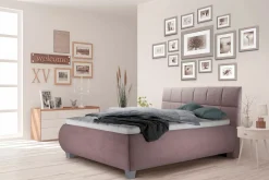 vito Polsterbett rot