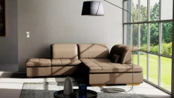 vito Polstergarnitur braun