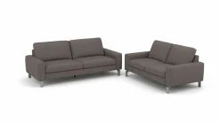 vito Polstergarnitur grau
