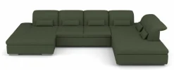 vito Polstergarnitur grün