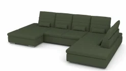 vito Polstergarnitur grün