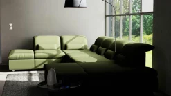 vito Polstergarnitur grün