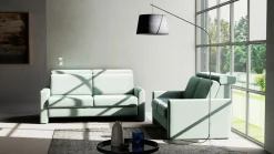 vito Polstergarnitur grün