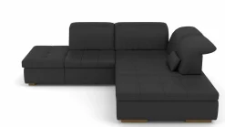 vito Polstergarnitur schwarz