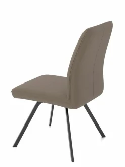 vito Polsterstuhl braungrau