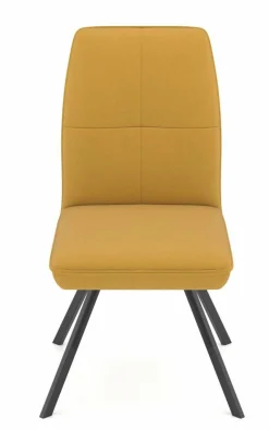 vito Polsterstuhl gelb