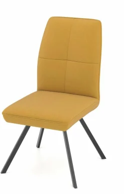 vito Polsterstuhl gelb