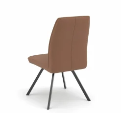 vito Polsterstuhl goldfarbenweiß