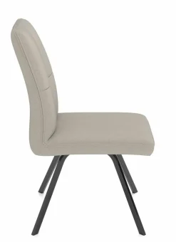 vito Polsterstuhl grau